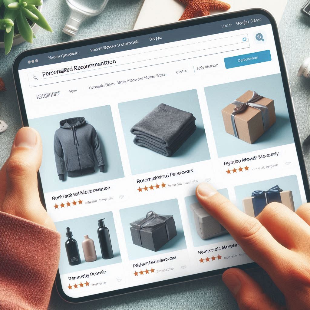 AI Personalized recommendation for online shopping